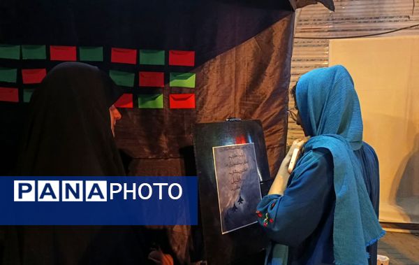 برپایی موکب دختران بصیرا در بجنورد 