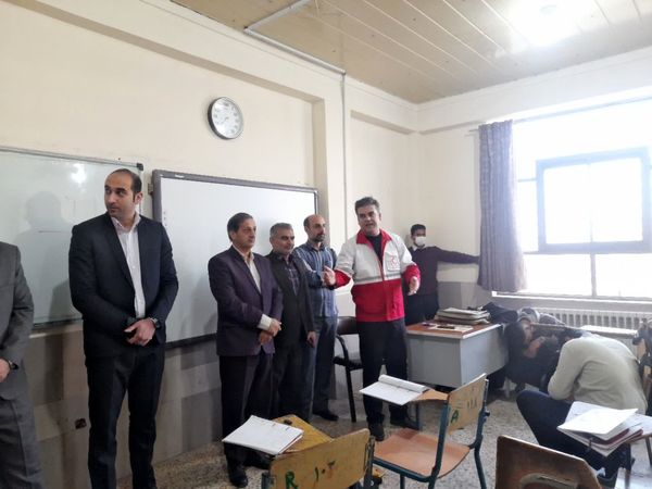 مانور زلزله و ایمنی مدارس در بندرگز