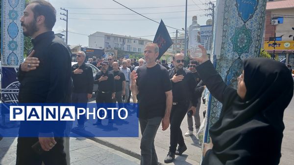 مراسم سوگواری امام حسین(ع) توسط کارکنان صنعت نفت محمودآباد