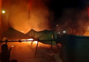 مراسم شام غریبان و خیمه‌سوزان برگزار شد
