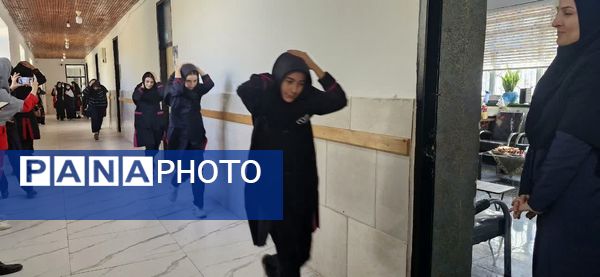 هفته پدافند غیر عامل و بسیج دانش‌آموزی در محمودآباد 