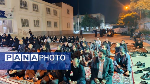  عزاداری هیئت اجتماع حسینی در ناحیه 7 مشهد