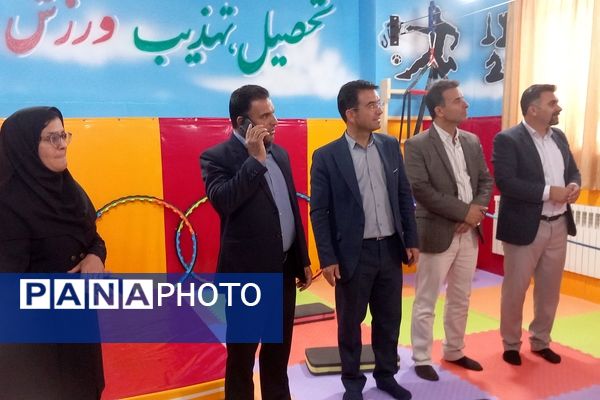 افتتاحیه سالن ورزشی مدرسه استثنایی در شیراز