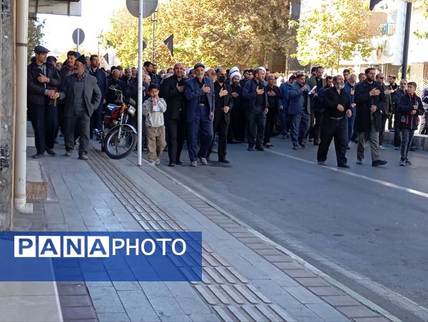 مراسم عزاداری شهادت حضرت فاطمه(س) در کاشمر