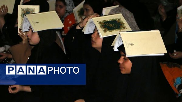 برگزاری مراسم شب قدر در امامزاده بی بی سکینه صفادشت 