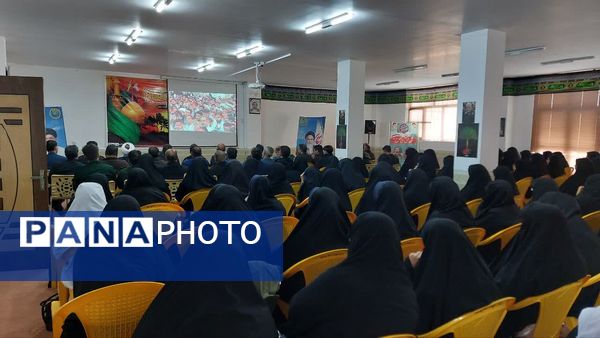 پخش سخنرانی رهبر  معظم انقلاب به صورت زنده در سازمان تبلیغات ورزنه