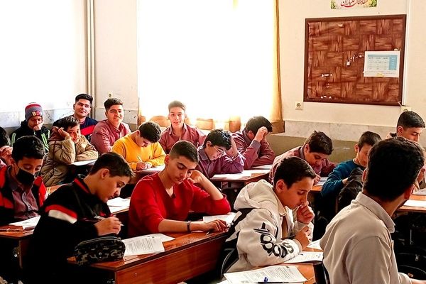 آزمون سنجش در مدارس کاشمر