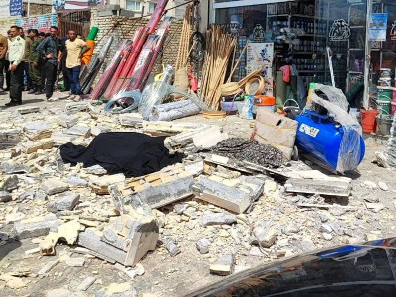 خسارت‌های وارده توسط زلزله ۵ ریشتری در شهرستان کاشمر