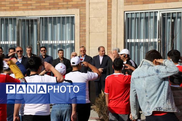 افتتاح اتاق ورزش مدرسه هوشمند استثنایی شهید رضی شهر جدید سهند