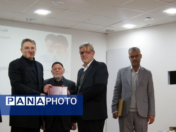 مراسم تکریم و معارفه مدیر اداره آموزش و پرورش خلیل آباد 