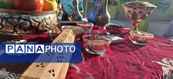 پاسداشت آیین کهن مهرگان در دبیرستان فرزانگان دوره اول