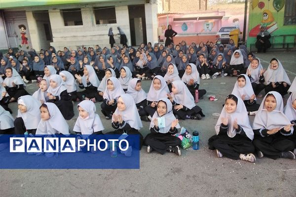 ضربان تند ورزش در جعفریه؛ شروع المپیاد درون‌ مدرسه‌ای پیشوا با هیجان و انرژی