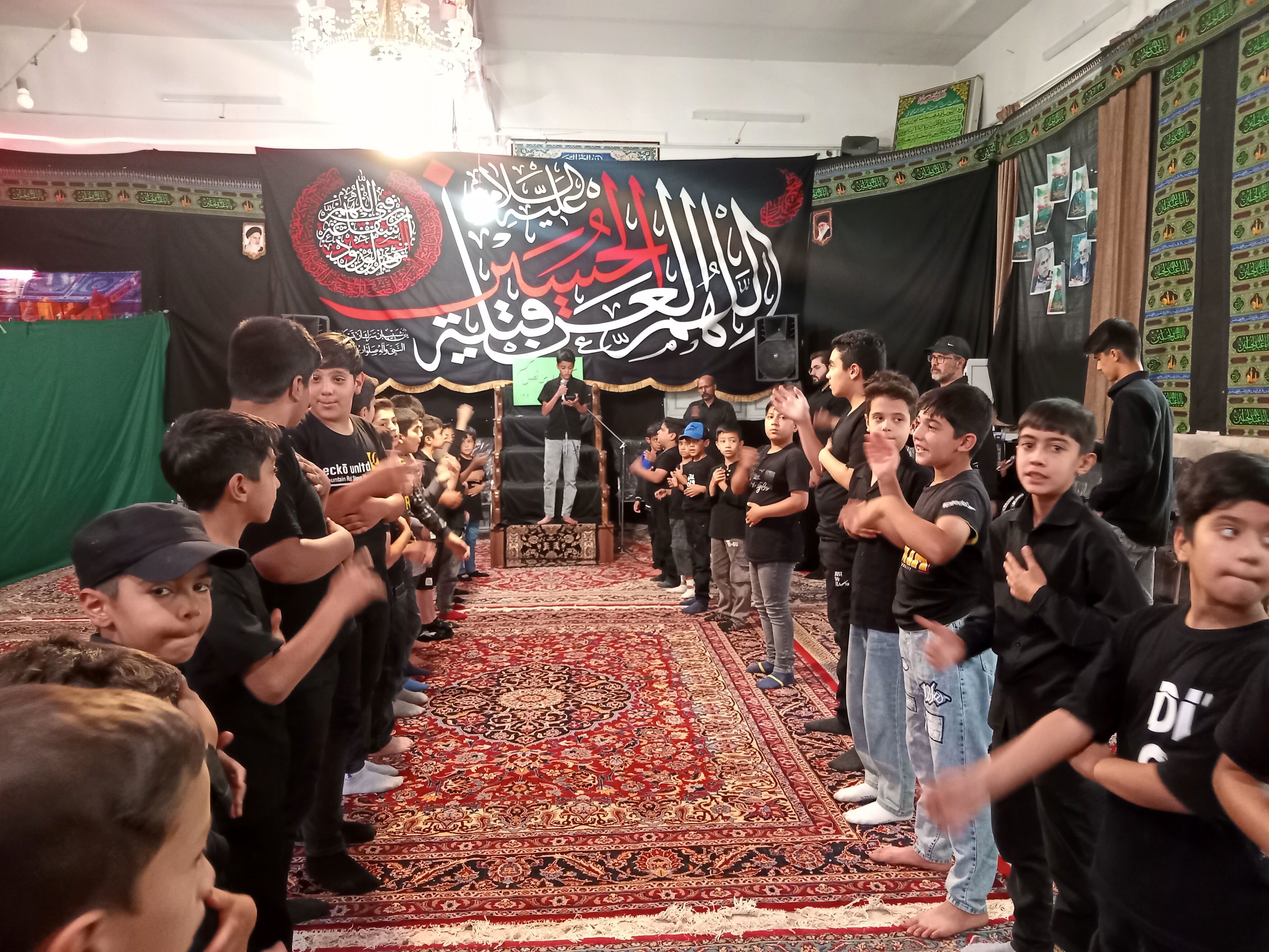 سوگواره احلی من العسل در شهر رباطسنگ