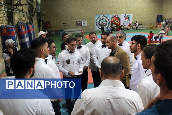 برگزاری مسابقات قهرمانی ووشو استان‌ البرز 