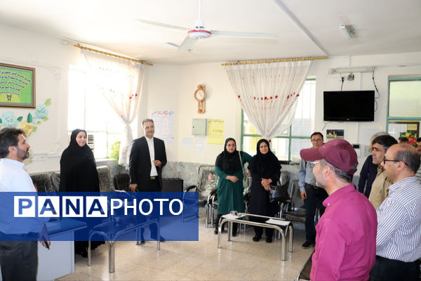 بازدید معاون امور مدارس سما خراسان شمالی از مدارس سما شیروان