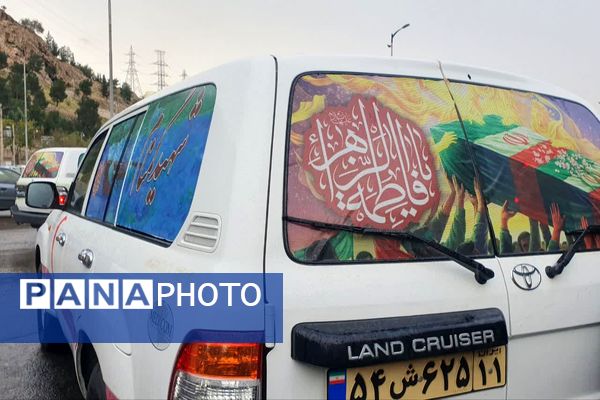 تشییع پیکر پاک و مطهر شهدای گمنام در شیراز 