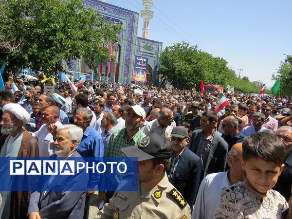 برگزاری راهپیمایی جمعه‌های خشم در بجنورد
