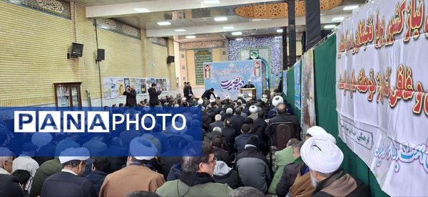 مراسم گرامیداشت سالروز نهم دی ماه در ملایر