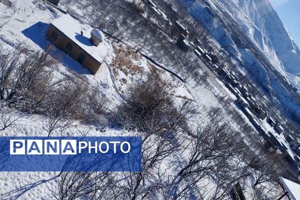 اولین برف زمستانی در بار