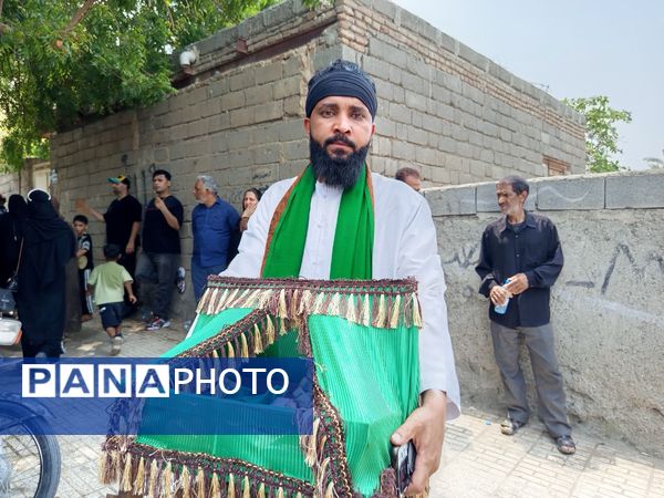 مراسم عزاداری روز عاشورا در میناب