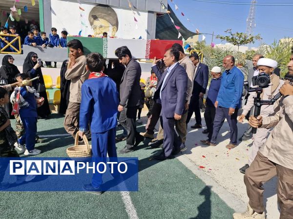 عطر ایثار در مدرسه شاهد قشم پیچید