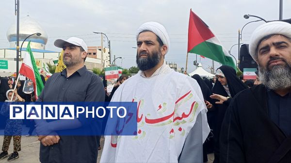 تجمعات پرشور مردم شهرستان محمودآباد برای عملیات وعده صادق۳