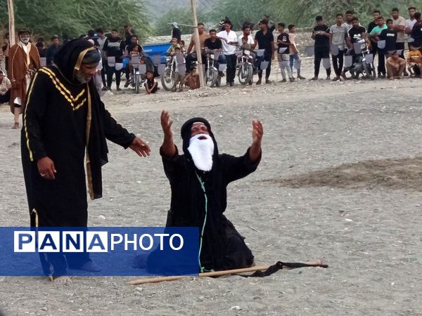 آیین باشکوه کاروان شام تا کربلا در میناب