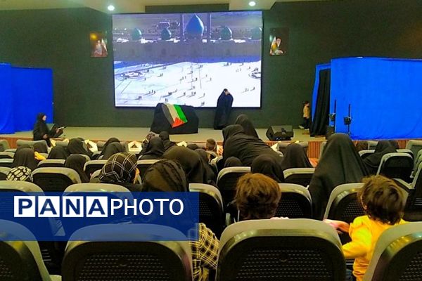 گرامیداشت ایام فاطمیه با اجرای نمایش آفلین در اداره آموزش و پرورش اسلامشهر