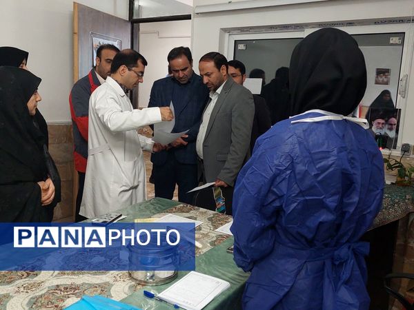 اردوی جهادی محبت در شهرک بهارستان