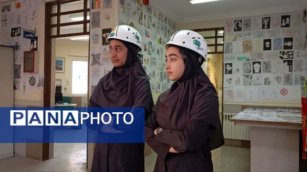 برگزاری مراسم متمرکز مانور زلزله و ایمنی مدارس در سرخنکلاته