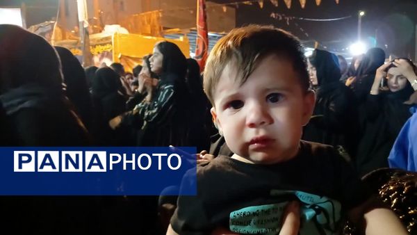 مراسم تاسوعای حسینی در شهرستان لنده