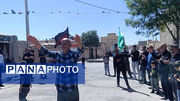 مراسم سنتی هیات ثامن الائمه روستای سلطان آباد نمک