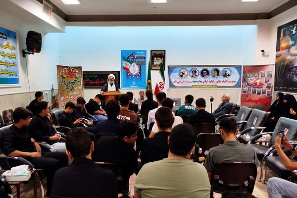 دیدار امام جمعه با روسای اتحادیه انجمن اسلامی مدارس شهرستان کاشمر