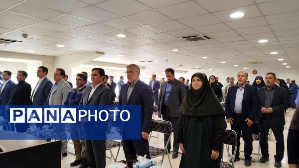 آیین افتتاح نیروگاه یک مگاواتی برق خورشیدی در البرز