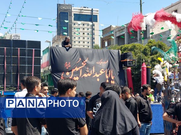 مراسم پیاده‌روی جاماندگان اربعین حسینی در مشهد 