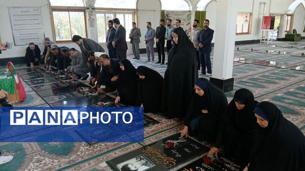 عهدی دوباره با شهیدان در گلزار شهدای املش