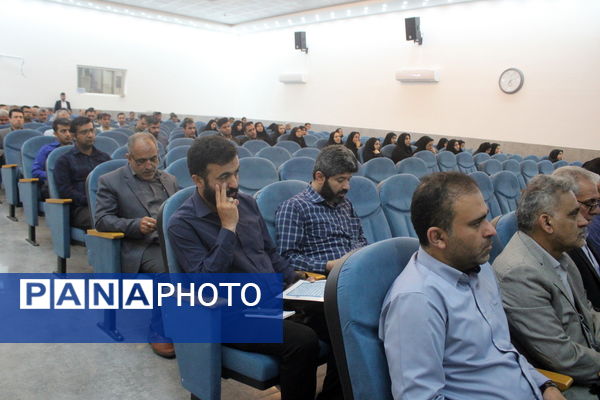 مراسم اولین سالروز شهادت شهدای خدمت در آموزش و پرورش استان بوشهر