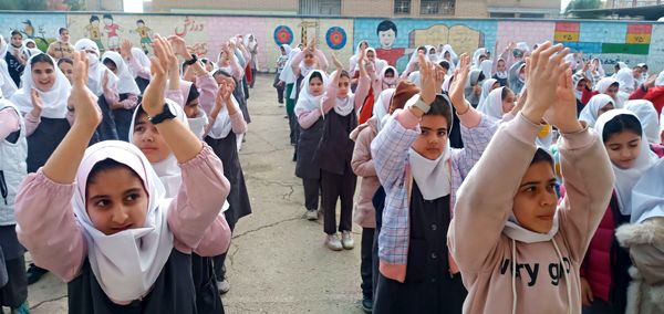 جشن و سرور در مدارس شهرستان هلیلان 