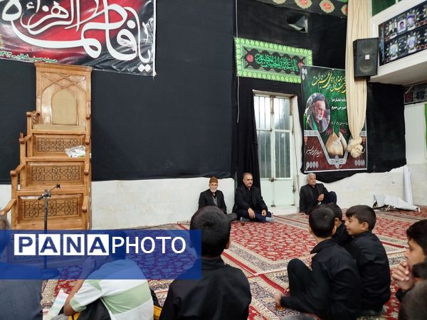 فاطمیه در تکیه حسینی فدافن شور جوانی  شعور دینی