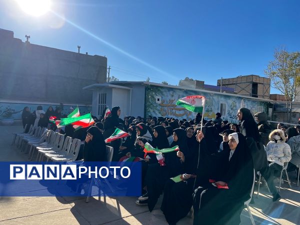  عزاداری به مناسبت دهه فاطمیه در مدرسه شهید محمدی پور خلیل آباد 