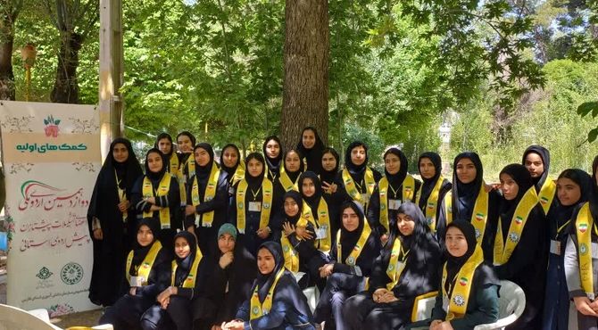 روز پایانی پیش اردوی ملی پیشتازان دختر فارس 