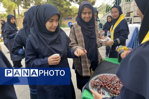 مراسم  ایام فاطمیه در آموزشگاه امام خامنه‌ای شاهد 16ناحیه 4 شیراز