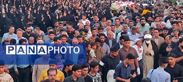 فاریاب در سوگ شهید گمنام