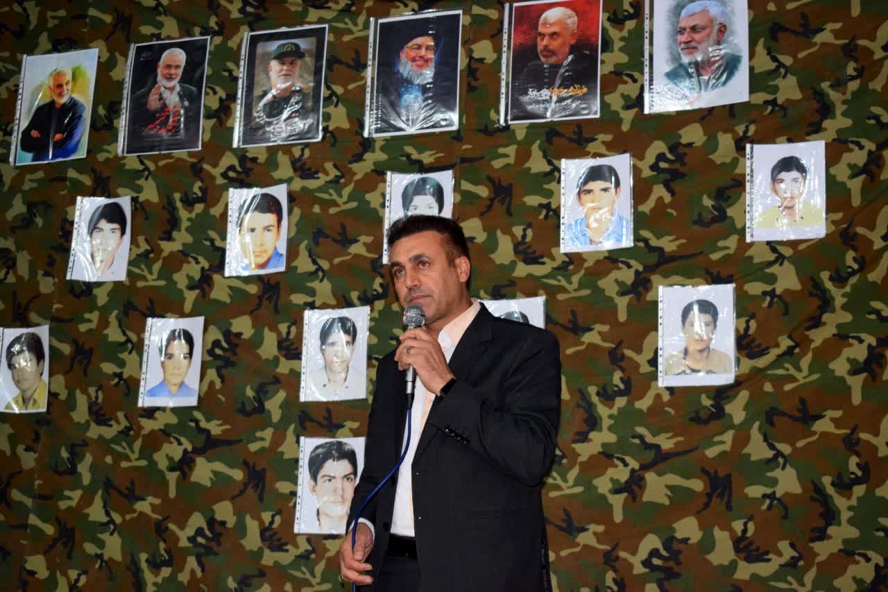 یادواره ۴۸ شهید دانش آموز شهرستان بهاباد