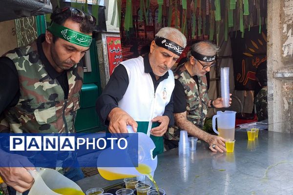 طنین فریاد «لبیک یا حسین(ع)» در پیاده‌روی باشکوه جاماندگان اربعین حسینی در شهرستان قدس