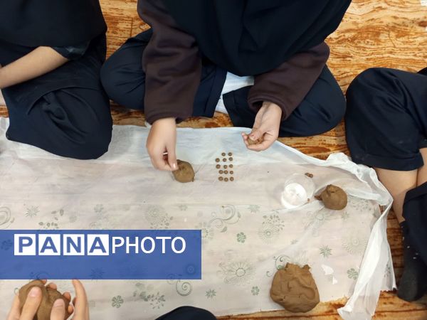 پویش تسبیح در دبیرستان فرهنگ کاشمر