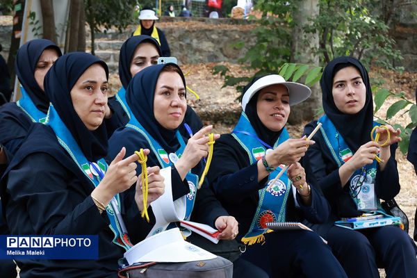 اولین روز یازدهمین اردوی ملی اعضا و مربیان تشکیلات پیشتازان دختر کشور