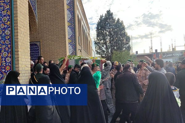 پرواز تا بی نهایت، فرزند پیشوا مدافع امنیت مرزهای ایران