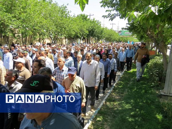 برگزاری راهپیمایی جمعه‌های خشم در بجنورد