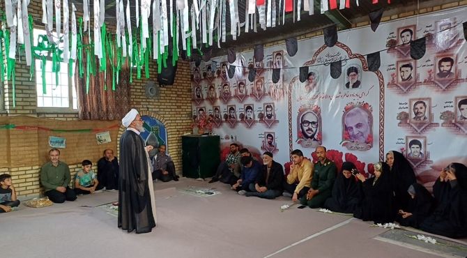 گلباران گلزار شهدا و سه شهید گمنام؛ پاسداشت ایثار و فداکاری در هفته دفاع مقدس
